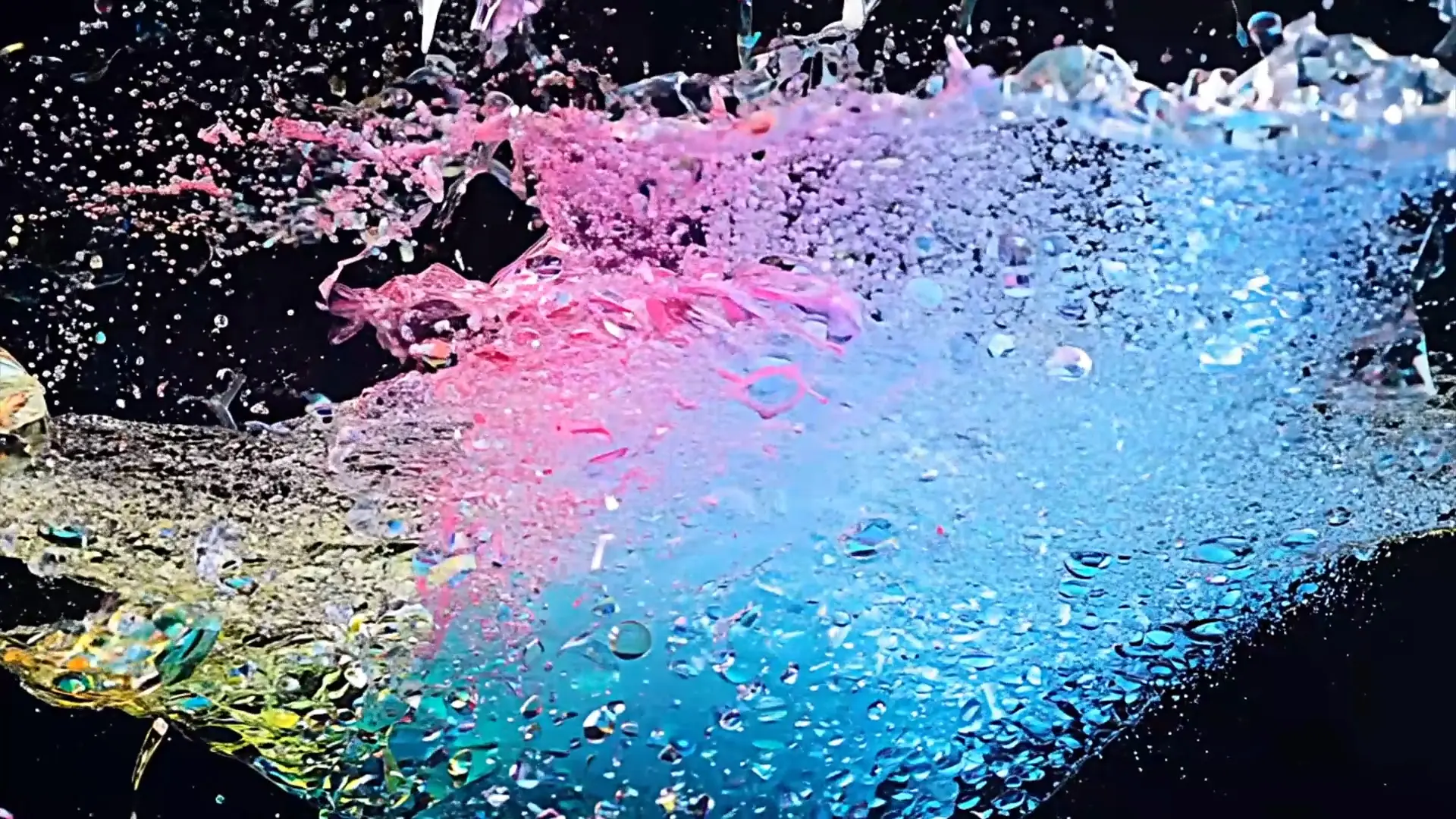 Vibrant Liquid Burst Eye-Catching Background for Product Reveals